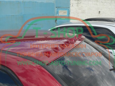 Козырек на стекло Mitsubishi Lancer 9 Бленда Evo