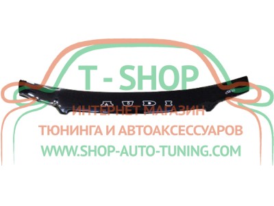 Мухобойка, дефлектор капота Audi 100 C4 91-94 (Vip Tuning)