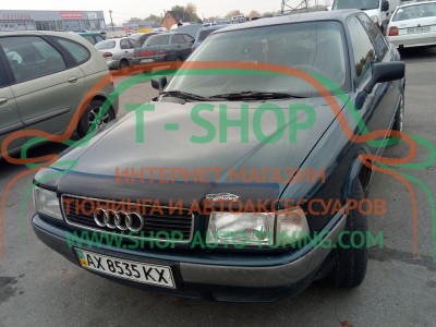 Мухобойка, дефлектор капота Audi 80 B4 91-95 (Vip Tuning)