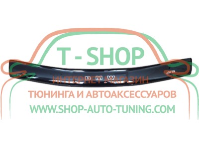 Мухобойка, дефлектор капота BMW 5 E34 88-96 (Vip Tuning)