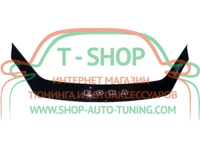 Мухобойка, дефлектор капота Chery Elara 2006- (Vip Tuning)