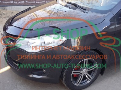 Мухобойка, дефлектор капота Chery A13 (Vip Tuning)