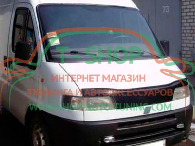 Мухобойка, дефлектор капота Fiat Ducato 94-02 (Vip Tuning)