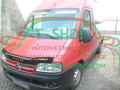 Мухобойка, дефлектор капота Fiat Ducato 03-06 (Vip Tuning)