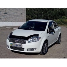 Мухобойка Fiat Linea 2007- (Vip Tuning)