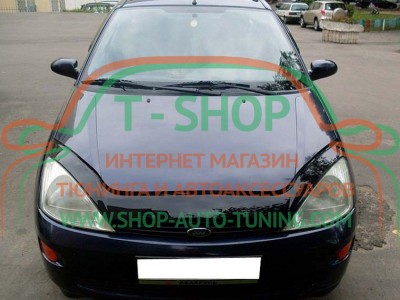 Мухобойка, дефлектор капота Ford Focus 98-04 (Vip Tuning)