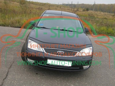 Мухобойка, дефлектор капота Ford Mondeo 00-07 (Vip Tuning)