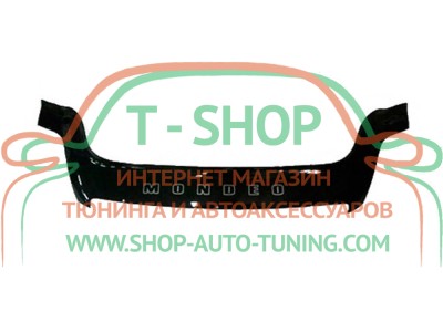 Мухобойка, дефлектор капота Ford Mondeo 07-10 Длинная (Vip Tuning)