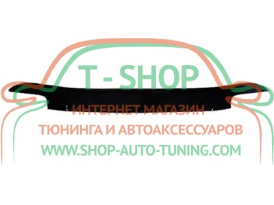 Мухобойка, дефлектор капота Ford Transit 85-91 (Vip Tuning)