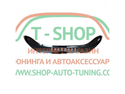 Мухобойка, дефлектор капота Ford EcoSport 2012- (Vip Tuning)