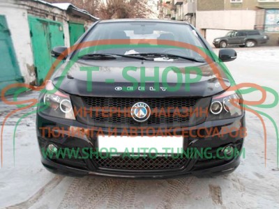 Мухобойка, дефлектор капота Geely GC6 (Vip Tuning)