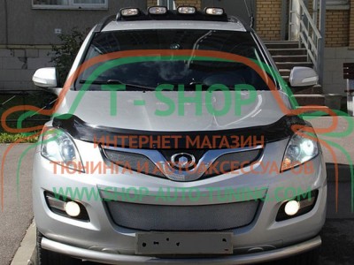 Мухобойка, дефлектор капота Great Wall Haval H5 2010- (Vip Tuning)