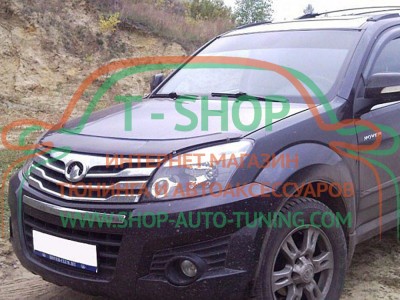 Мухобойка, дефлектор капота Great Wall Haval H3 2010- (Vip Tuning)