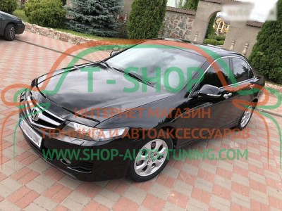 Мухобойка, дефлектор капота Honda Acсord 06-08 (Vip Tuning)