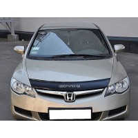 Мухобойка Honda Civic 06-12 Седан (Vip Tuning)