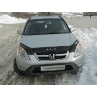 Мухобойка Honda CR-V 02-06 Длинная (Vip Tuning)