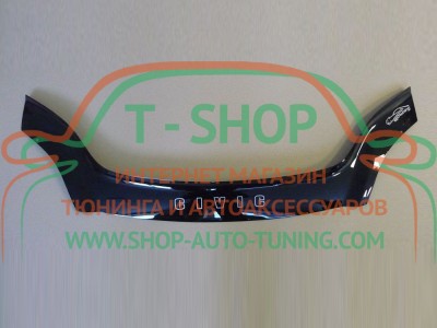 Мухобойка, дефлектор капота Honda Civic 01-03 Хэтчбек (Vip Tuning)