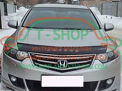 Мухобойка, дефлектор капота Honda Acсord 08-13 (Vip Tuning)