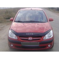 Мухобойка Hyundai Getz 2005- (Vip Tuning)