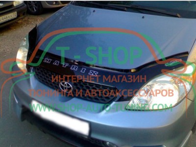 Мухобойка, дефлектор капота Hyundai Matrix 2008- (Vip Tuning)