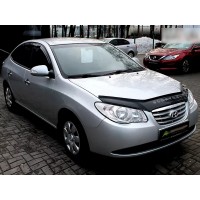 Мухобойка Hyundai Elantra HD 2007-2011 (Vip Tuning)