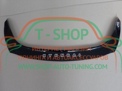 Мухобойка, дефлектор капота Hyundai i30 2012- (Vip Tuning)