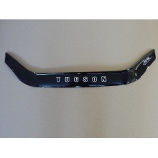 Мухобойка Hyundai Tucson 2004-2014 без клыков (Vip Tuning)
