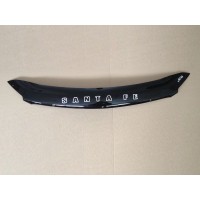 Мухобойка Hyundai Santa Fe 2012- Короткая (Vip Tuning)