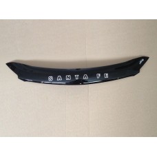 Мухобойка Hyundai Santa Fe 2012- Короткая (Vip Tuning)