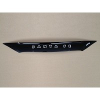 Мухобойка Hyundai Santa Fe 2006-2012 Короткая (Vip Tuning)
