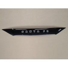 Мухобойка Hyundai Santa Fe 2006-2012 Короткая (Vip Tuning)