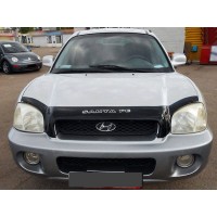 Мухобойка Hyundai Santa Fe 2000-2006 (Vip Tuning)