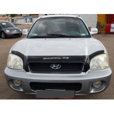 Мухобойка Hyundai Santa Fe 2000-2006 (Vip Tuning)