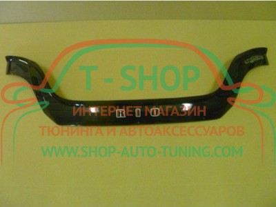 Мухобойка, дефлектор капота KIA Rio 2003-2005 (Vip Tuning)