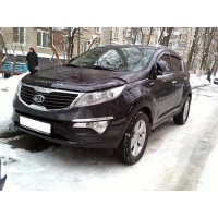 Мухобойка KIA Sportage 2010-2015 (Vip Tuning)