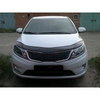 Мухобойка KIA Rio 2011- (Vip Tuning)