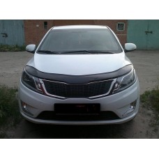 Мухобойка KIA Rio 2011- (Vip Tuning)
