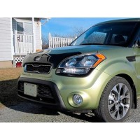 Мухобойка KIA Soul 2011-2013 (Vip Tuning)