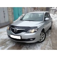 Мухобойка Mazda 3 2003-2009 Хэтчбек (Vip Tuning)