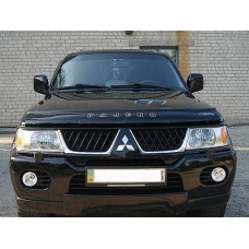 Мухобойка Mitsubishi Pajero Sport 1996-2007 (Vip Tuning)