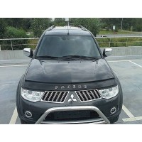 Мухобойка Mitsubishi Pajero Sport 2008- (Vip Tuning)
