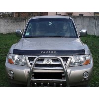 Мухобойка Mitsubishi Pajero 3 1998-2006 (Vip Tuning)