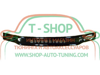 Мухобойка, дефлектор капота Mitsubishi L200 1996-2006 (Vip Tuning)
