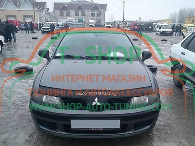 Мухобойка, дефлектор капота Mitsubishi Carisma 2000-2005 (Vip Tuning)