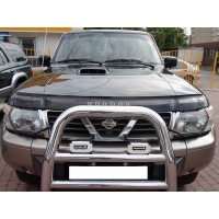 Мухобойка Nissan Patrol Y61 1997-2004 (Vip Tuning)