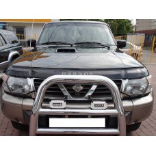 Мухобойка Nissan Patrol Y61 1997-2004 (Vip Tuning)