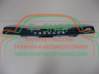 Мухобойка, дефлектор капота Nissan Terrano II R20 1993-1996 (Vip Tuning)