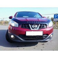 Мухобойка Nissan Qashqai 2009-2014 (Vip Tuning)