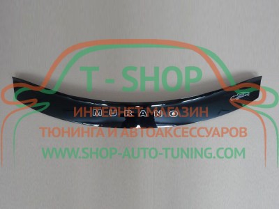Мухобойка, дефлектор капота Nissan Murano 2008-2014 (Vip Tuning)