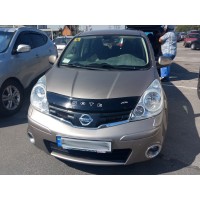 Мухобойка Nissan Note 2009-2013  (Vip Tuning)